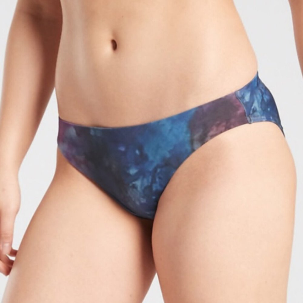 Athleta Tie Dye Supernova Bikini Bottom